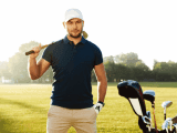 Golf course workers...