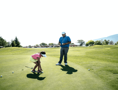 Planned new Golf League course at Center...
